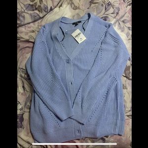 Blue Cardigan NWT